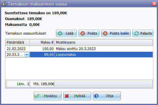 Osamaksu